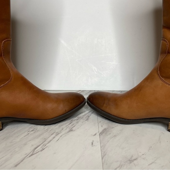 Sam Edelman Penny Whiskey Leather Riding Boot 7M - Picture 7 of 16